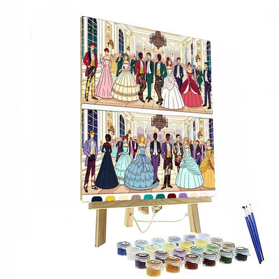 Royal Ball Extravaganza Painting Number Kit