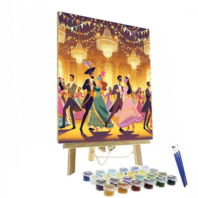 Royal Masquerade Celebration Paint By Numbers