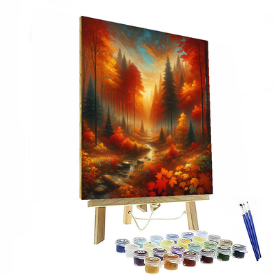 Fall Harvest Splendor Number Painting