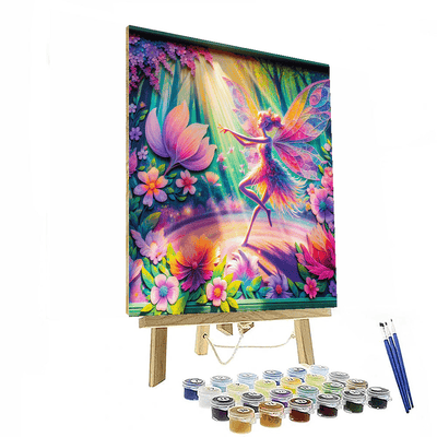 Whimsical Garden Fairy Painting By Numbers Kit