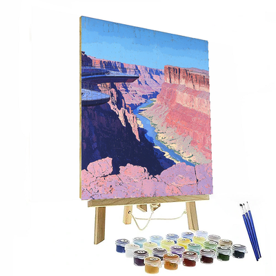 Grand Canyon Skywalk - Arizona Numbered Painting Kits