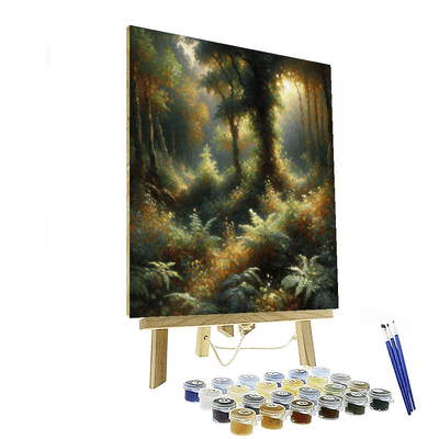 Mystical Forest Dreamscape Painting By Numbers Kit