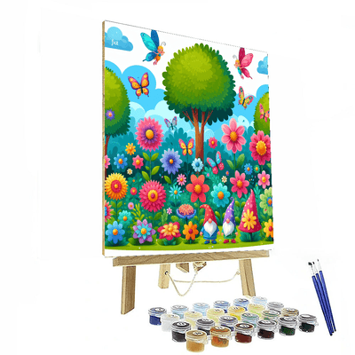 Creative Fantasy Garden Numbered Painting Kits