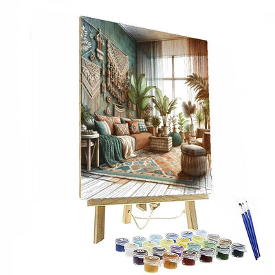 Urban Boho Retreat Paint By Numbers Kits