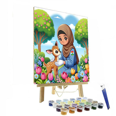 Wild Animal Rescue Numbered Painting Kits