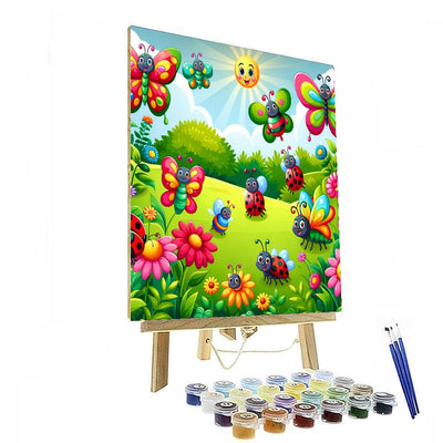 Charming Garden Adventures Paint By Number