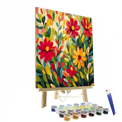 Henri Matisse Inspired Vivid Flora And Fauna  Paint By Numbers Kits