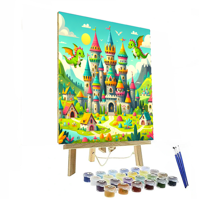 Adventures In A Magical Kingdom Paint By Numbers Kits