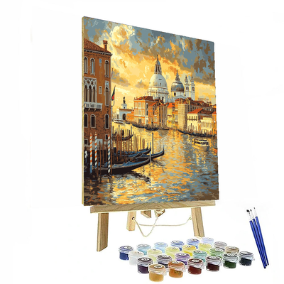 Canaletto Inspired Historic Landmarks  Paint By Numbers Art