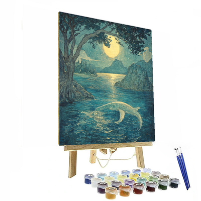 Arthur Rackham Inspired Mythical Waters  DIY Paint By Numbers