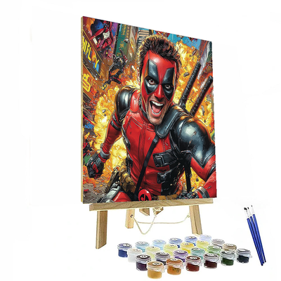 Ryan Reynolds: The Humor Behind The Merc With A Mouth Paint By Numbers Kits