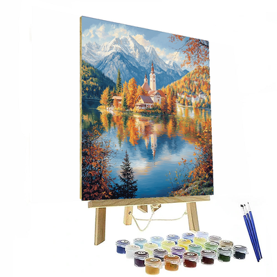 Lake Bled's Island Paint By Numbers Kits