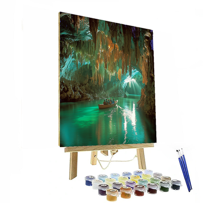 Puerto Princesa Underground River - Palawan Painting Number Kit