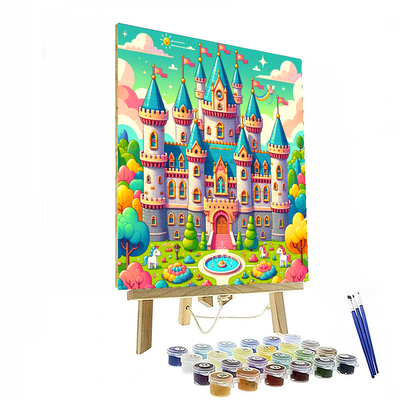 Dreamy Castle Adventure Paint By Number