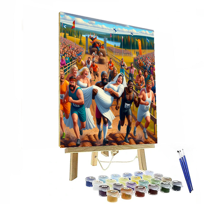 Wife Carrying World Championship - Finland Painting Number Kit