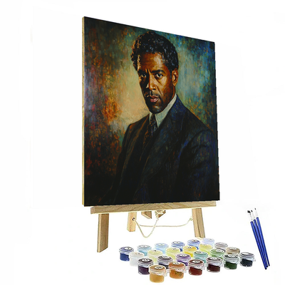 Denzel Washington: Echoing The Voice Of A Leading Man Paint By Numbers Kits