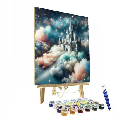 Fantasy Castle Under The Stars DIY Paint By Numbers