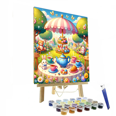 Wonderland Tea Party Numbered Painting Kits