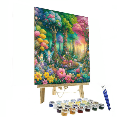 Fantasy Forest Dreamscape Paint By Numbers Art