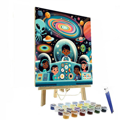 Galactic Adventure Expedition Paint By Numbers