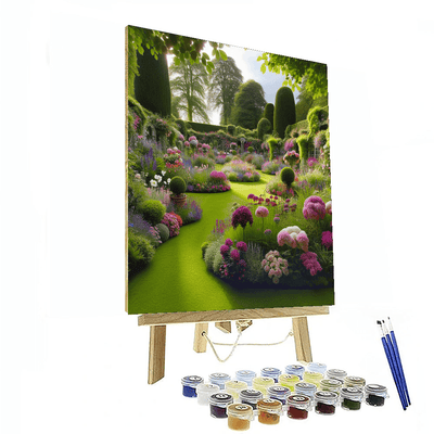 Classic English Garden Painting By Numbers Kit