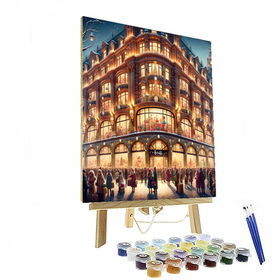 Harrods Christmas Festival - United Kingdom Paint By Number