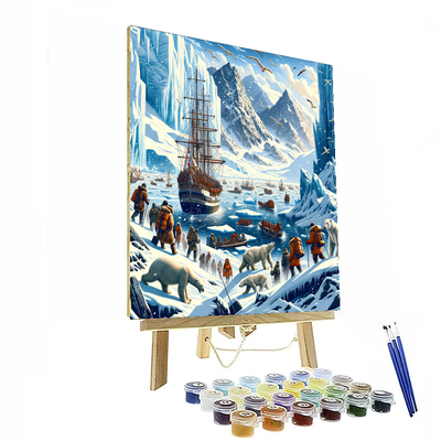 Adventurous Polar Expedition DIY Paint By Numbers