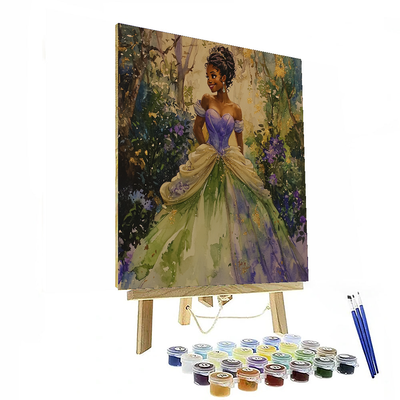 Tiana's Royal Dream - Disney Inspired Number Painting