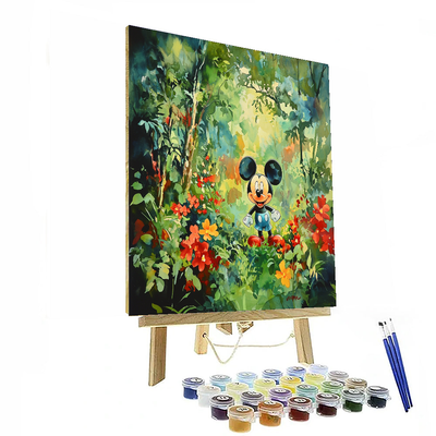 Mickey Mouse Enchanted Forest - Disney Inspired Numbered Painting Kits