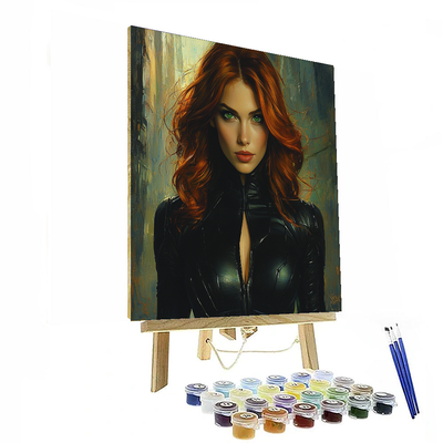 Scarlett Johansson: The Enigmatic Avengers' Muse Paint By Number