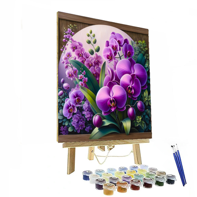 Radiant Orchid Dream Painting By Numbers Kit