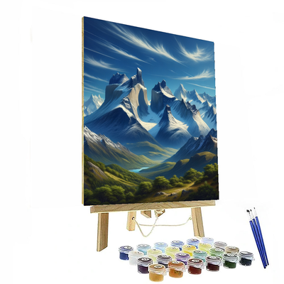 Majestic Mountain Adventure Paint By Number