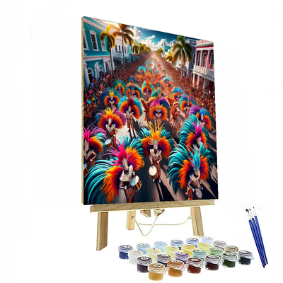 Junkanoo Festival - Bahamas Paint By Number