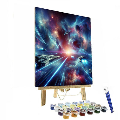 Galactic Saga Painting By Numbers Kit