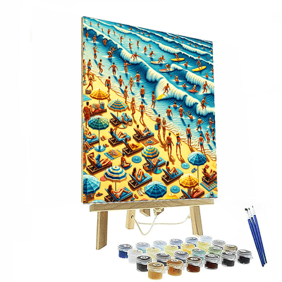 Dazzling Seaside Escape Paint By Number