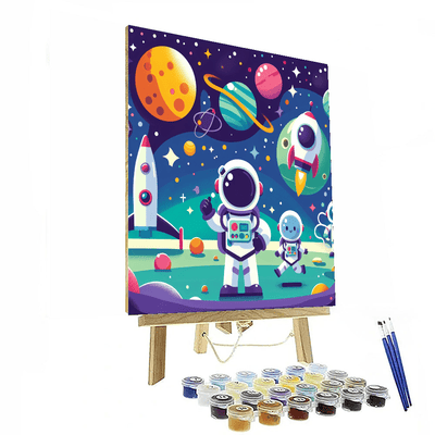 Galaxy Guardian Adventure Painting By Numbers Kit