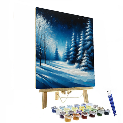 Winter Evening Symphony Number Painting