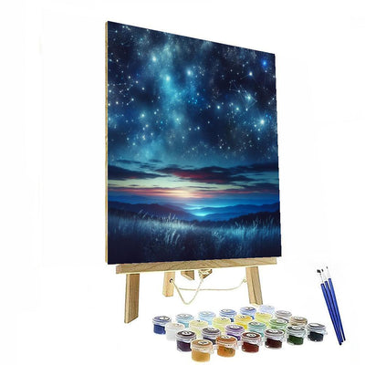 Twilight Symphony Of Stars Painting By Numbers Kit