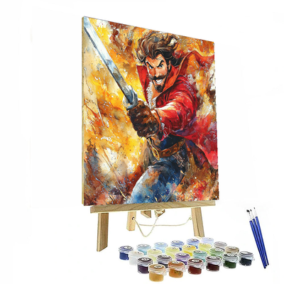 Gaston’s Bold Adventure - Disney Inspired Numbered Painting Kits