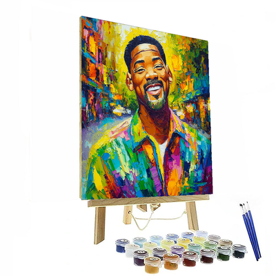 Will Smith: The Lively Charm Of A Fresh Prince Paint By Numbers