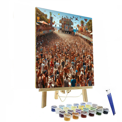 Sziget Festival - Hungary Painting By Numbers Kit