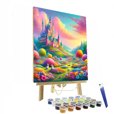 Fantasy Kingdom Awaits Paint By Color