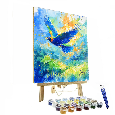 Zazu's Royal Guidance - Disney Inspired Numbered Painting Kits