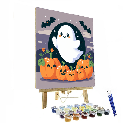 Gleeful Ghost Paint By Numbers Kits