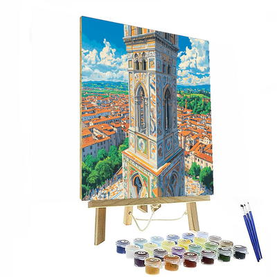 Giotto's Bell Tower Paint By Numbers