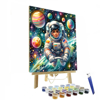 Brave Space Adventurer Painting Number Kit