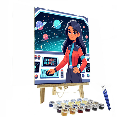 Starship Captain's Journey Painting By Numbers Kit