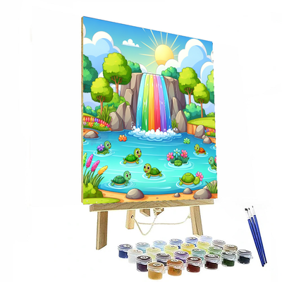 Wonderland Waterfall Paint By Numbers