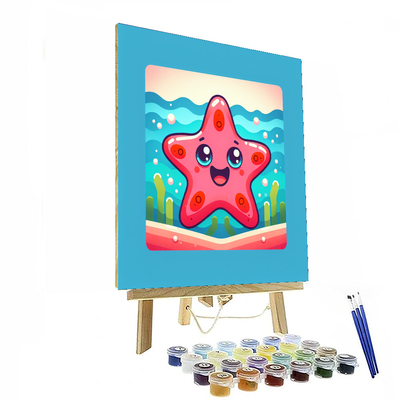 Sweet Starfish Paint By Color