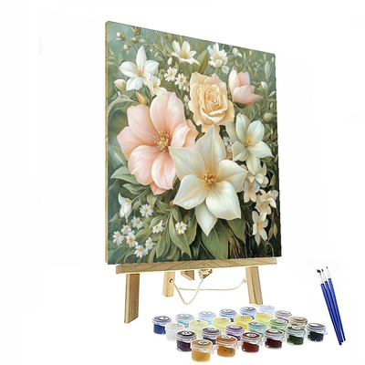 Sandro Botticelli Inspired Renaissance Blossom  Painting By Numbers Kit